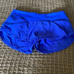 Pretty blue Lululemon shorts.